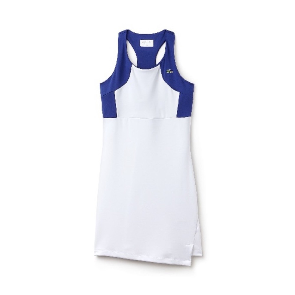 Lacoste tennis dress size 36 blue NWT